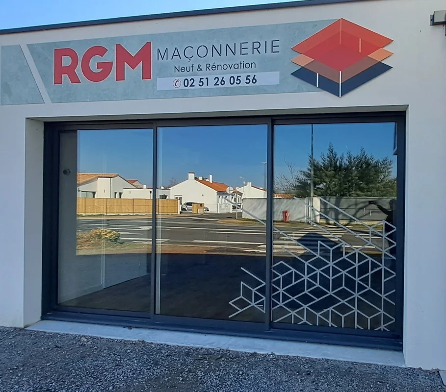 Bureau entreprise, RGM Maçonnerie, Maçon à Challans